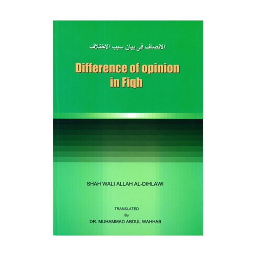 Difference of Opinion in Fiqh